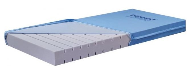 1 Parçalı Medikal Yatak Turmed TMD 4069 CNC 90x190x14cm Sesan